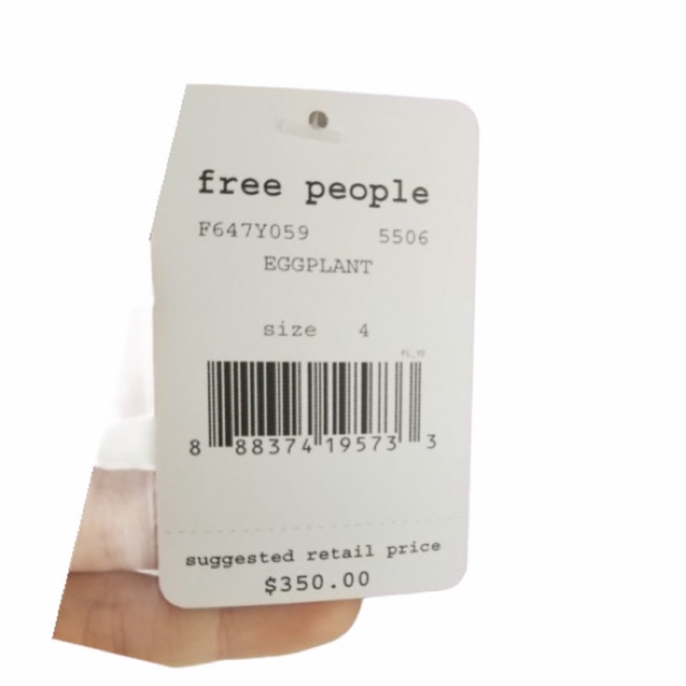 Free People | New Eggplant Lacey Column Maxi Dress - Picture 16 of 16